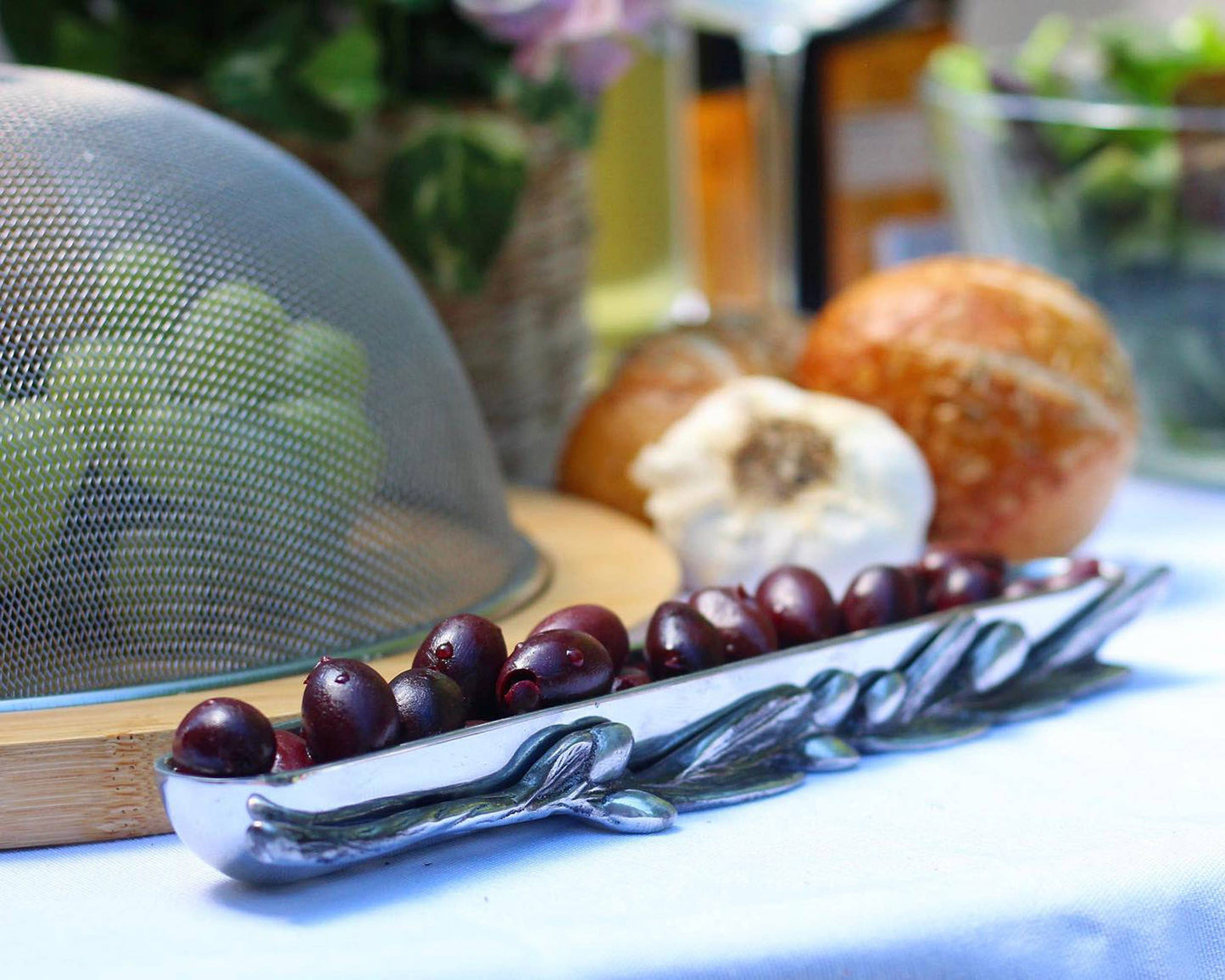 Arthur Court Olive Canoe