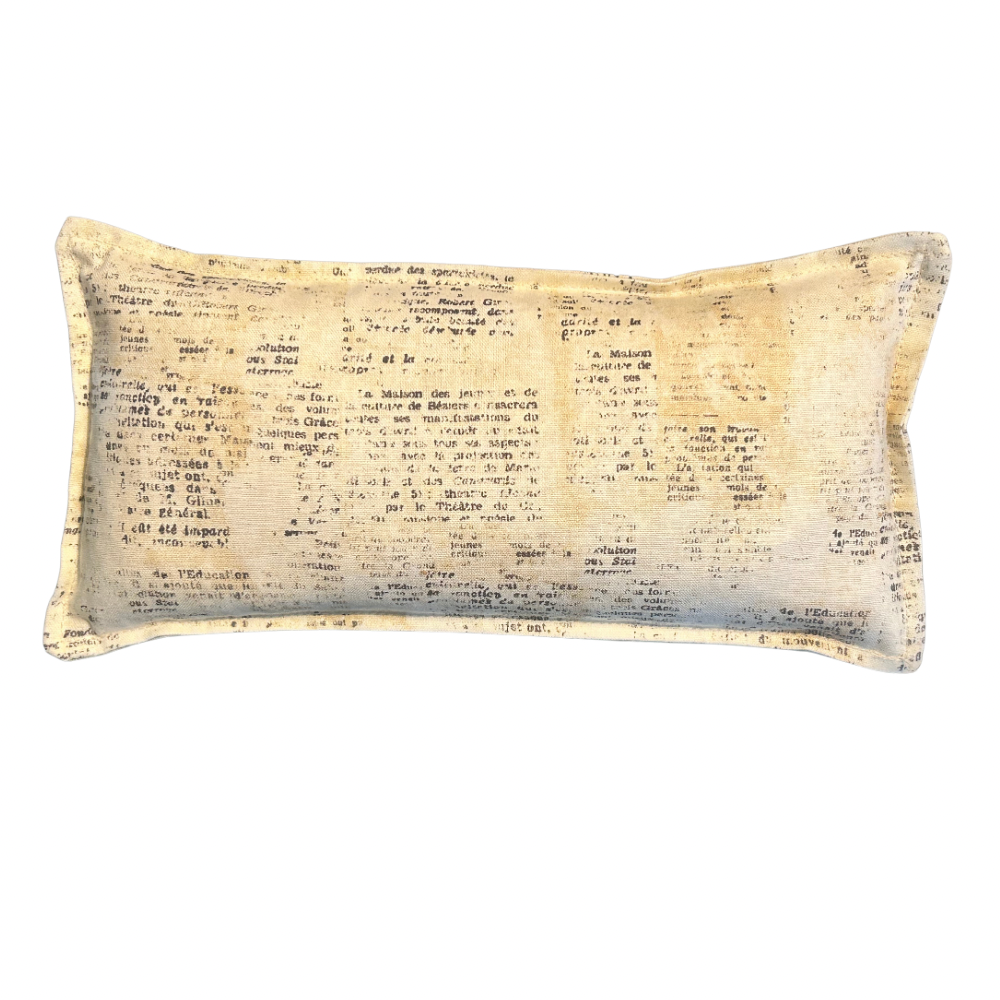 Reusable Hot/Cold Rice Pack - Vintage French Notes