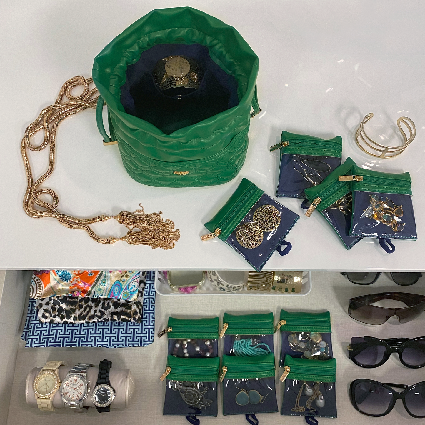 PurseN Oprah's Favorite Things 2021 - Ultra Jewelry Case - Emerald