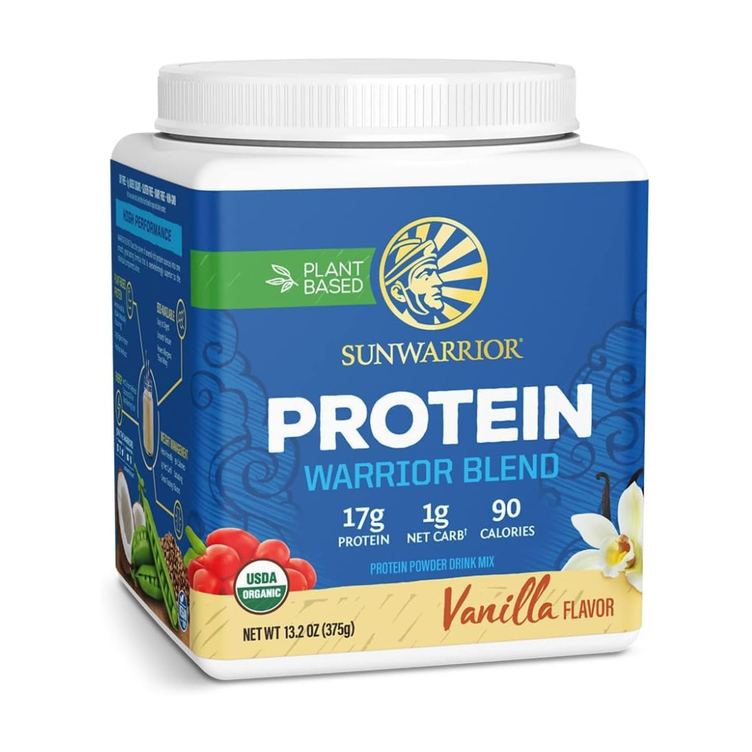 SUNWARRIOR- Warrior Blend Vanilla Protein - Pea Protein Powder