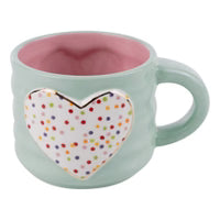 Glory Haus Polka Dot Heart Mug
