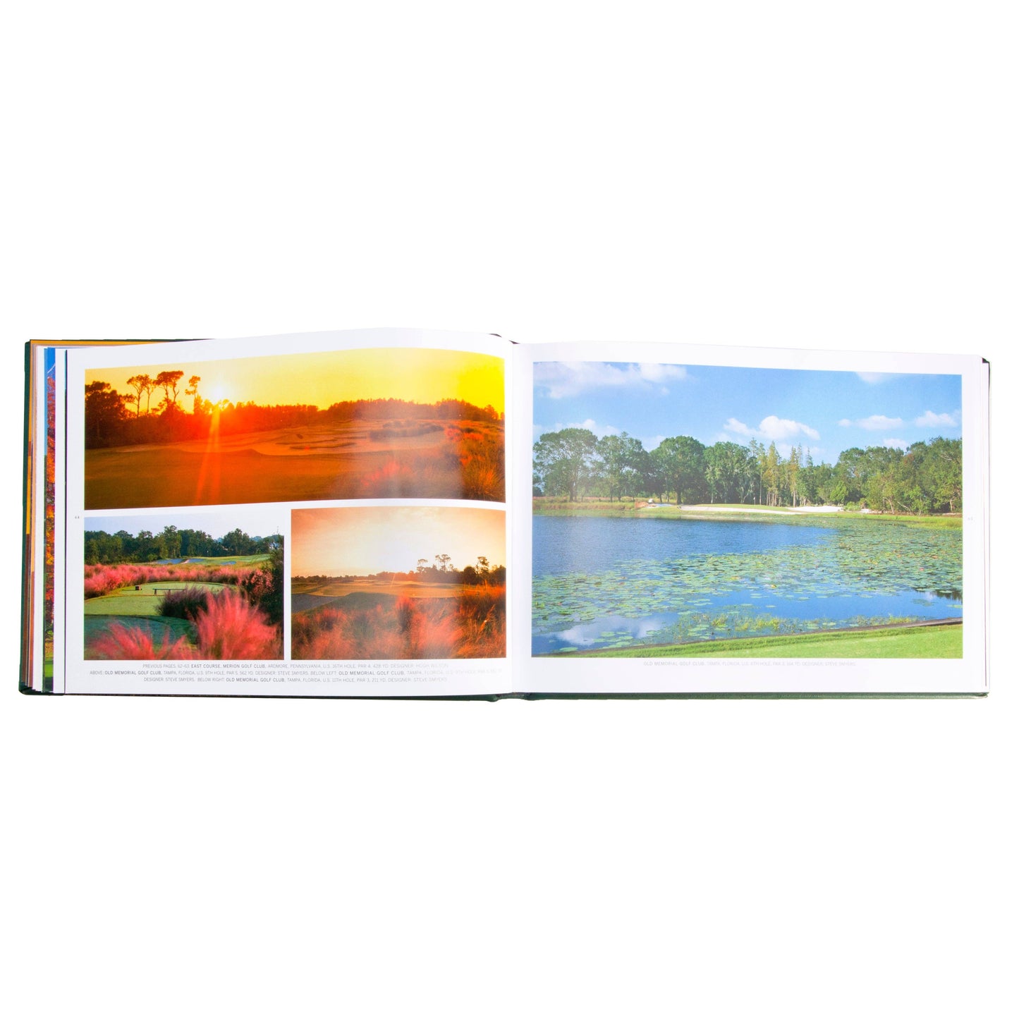 Graphic Image "Golf Courses: Fairways of the World" Leather Bound Book