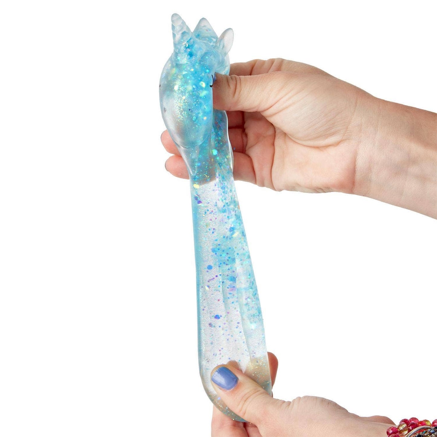 Cupcakes & Cartwheels Squishy Glitter Unicorn Toy