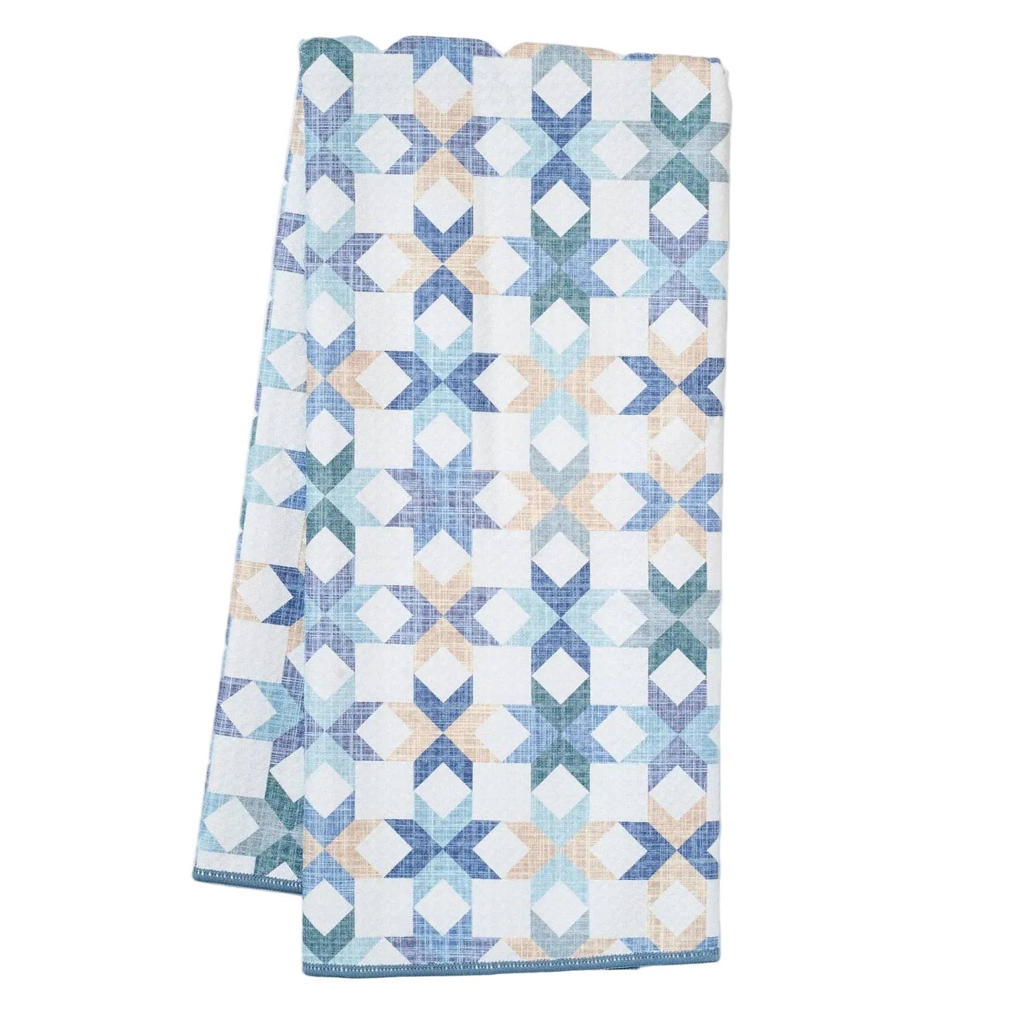 Once Again Home Anywhere Towel - Star Quilt