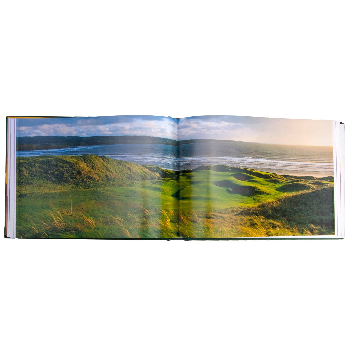 Graphic Image "Golf Courses: Fairways of the World" Leather Bound Book