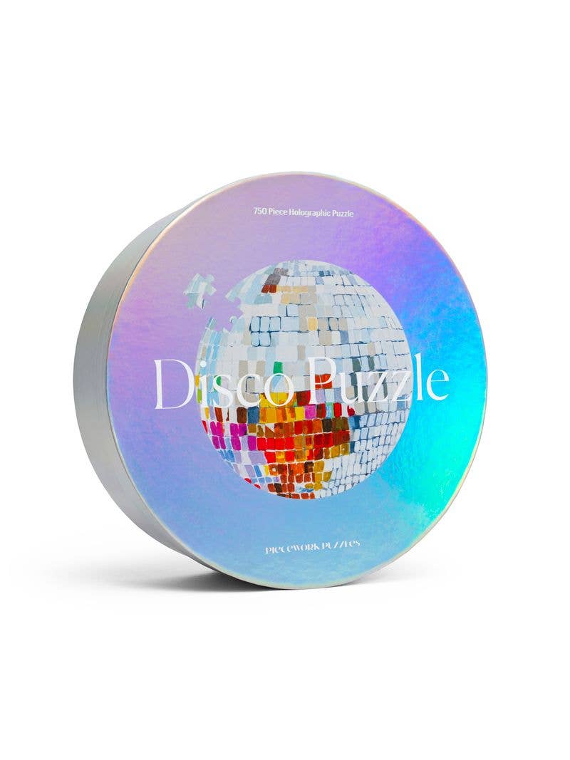 Piecework Disco Puzzle - 750 Piece Round Puzzle