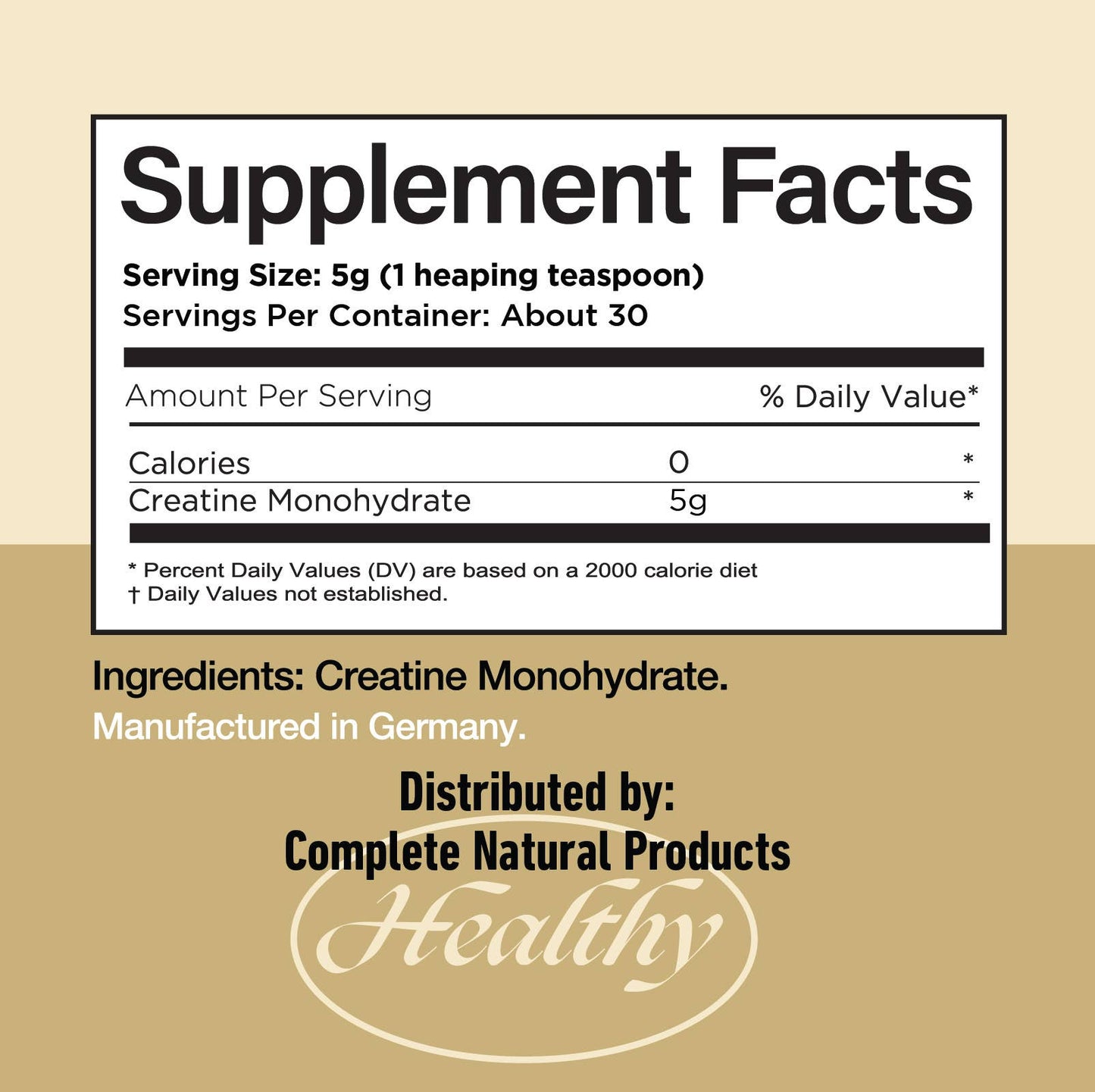 Creatine Monohydrate Powder