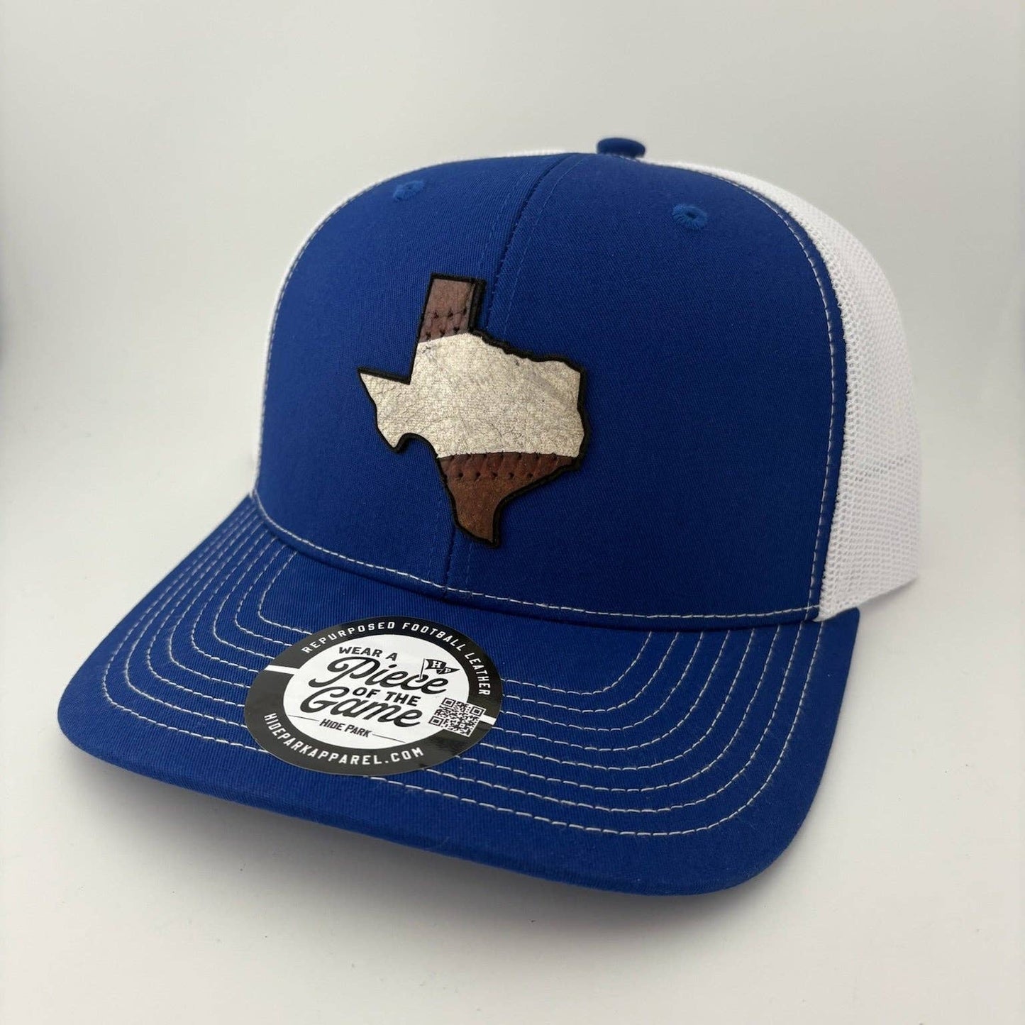 Hide Park The Lone Stripe State Football Leather Hat