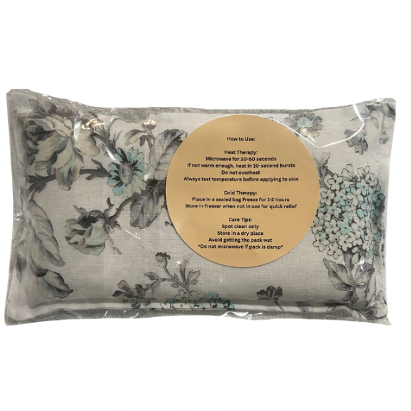 Reusable Hot/Cold Rice Pack - Vintage Floral