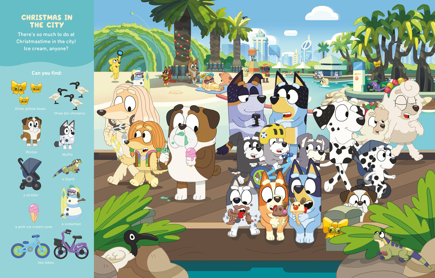 Where's Bluey? At Christmas- A Search & Find Book