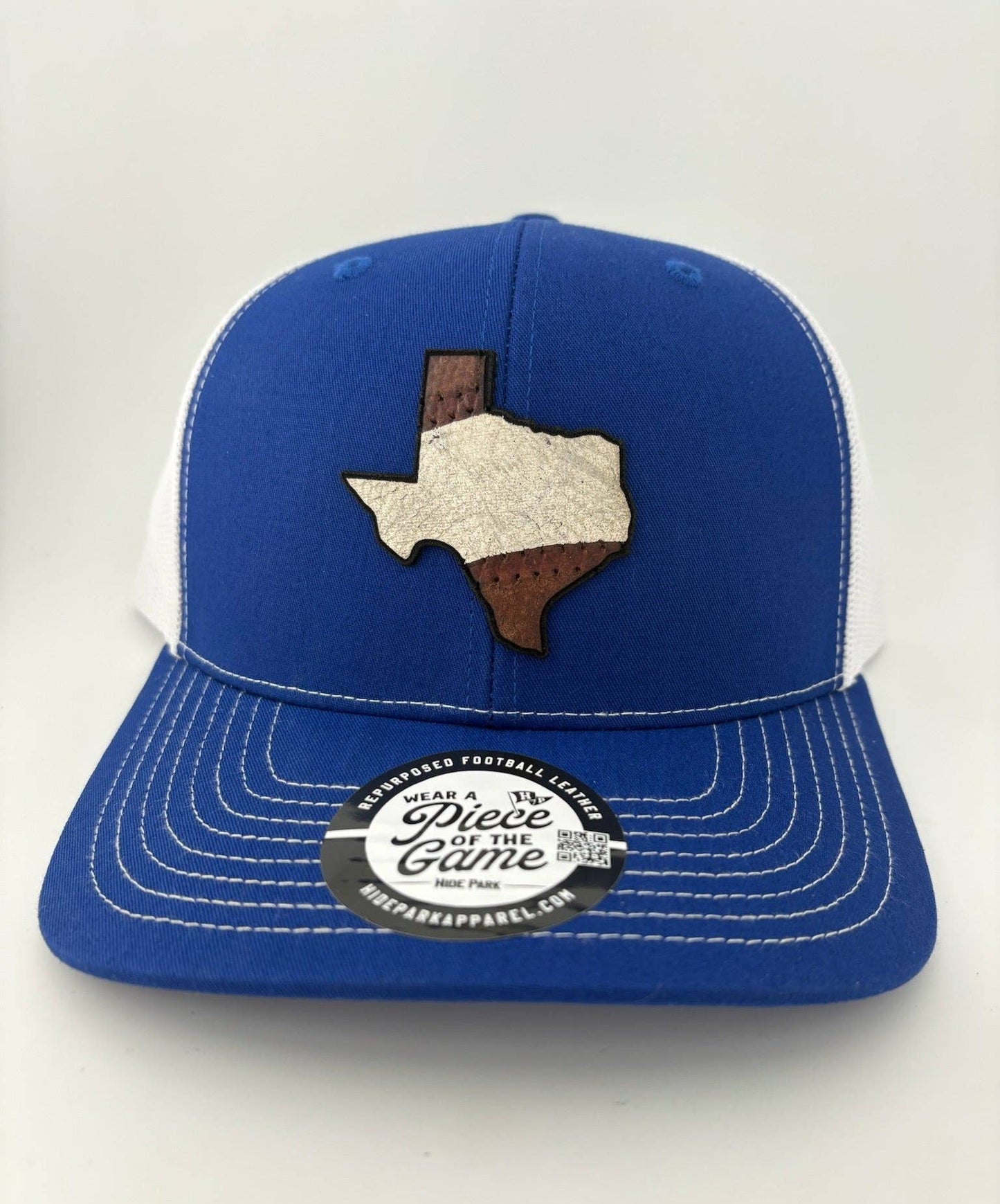 Hide Park The Lone Stripe State Football Leather Hat