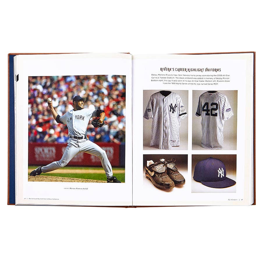 Graphic Image " The National Baseball Hall of Fame Collection" Leather Bound Book