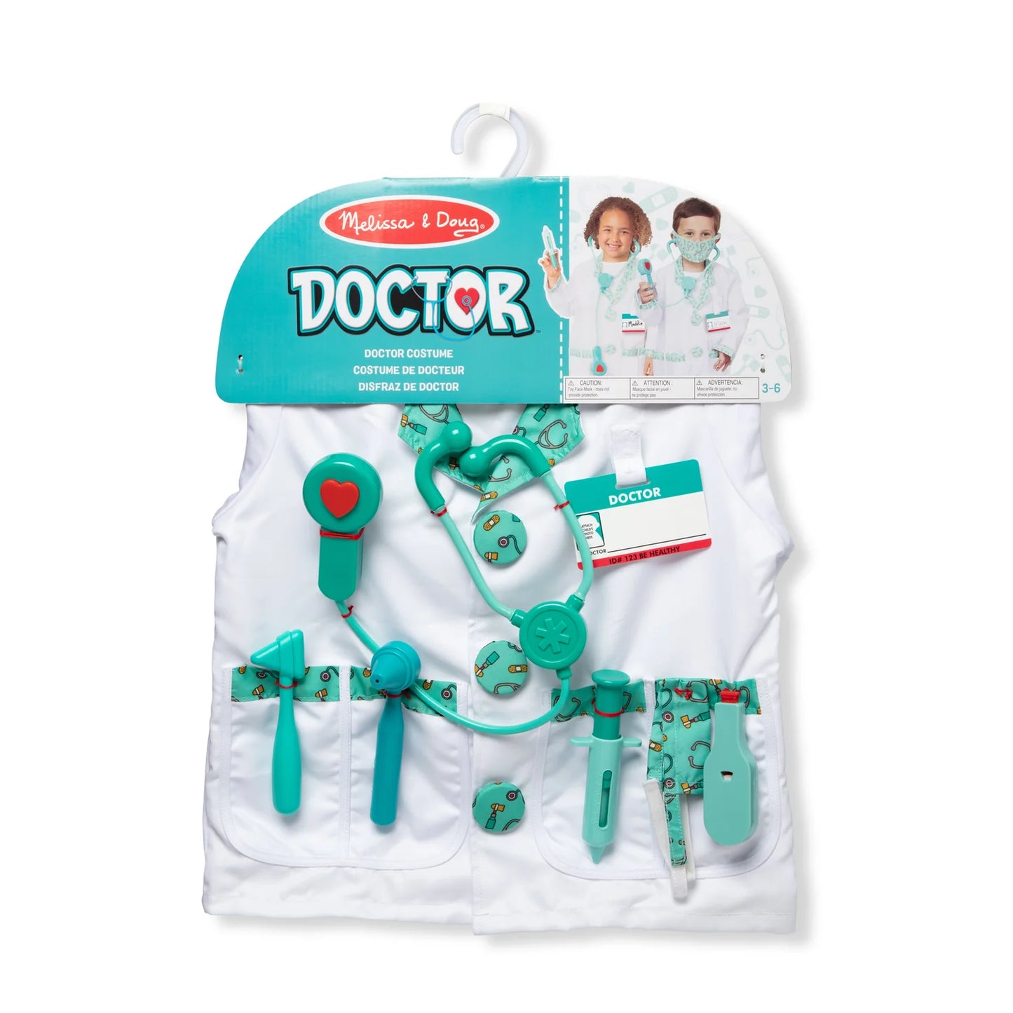 Melissa & Doug Role Play Costume Set/ Doctor
