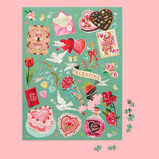 WerkShoppe Valentines Classics 500 Piece Puzzle | Valentine's Day