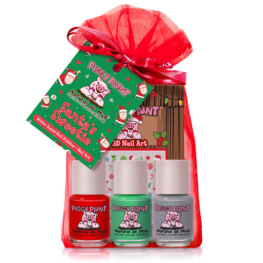 Piggy Paint Santa's Sweetie Non-Toxic Kids Christmas Stocking Stuffer