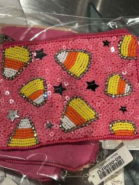 KP Candy Corn Coin Bag