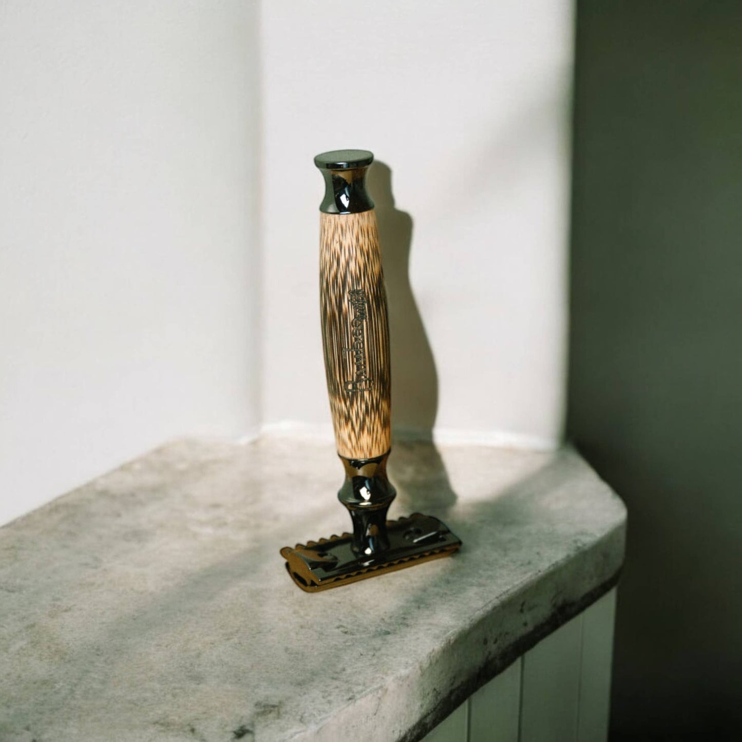 Bamboo Switch Bamboo Stainless Steel Safety Razor