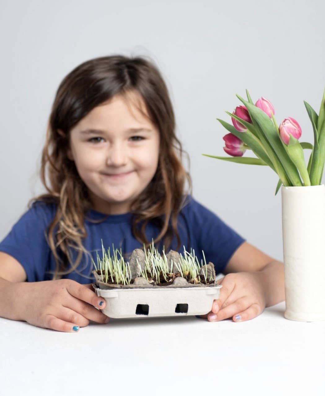 Eco Kids Egg Coloring & Seed Growing Kit - case