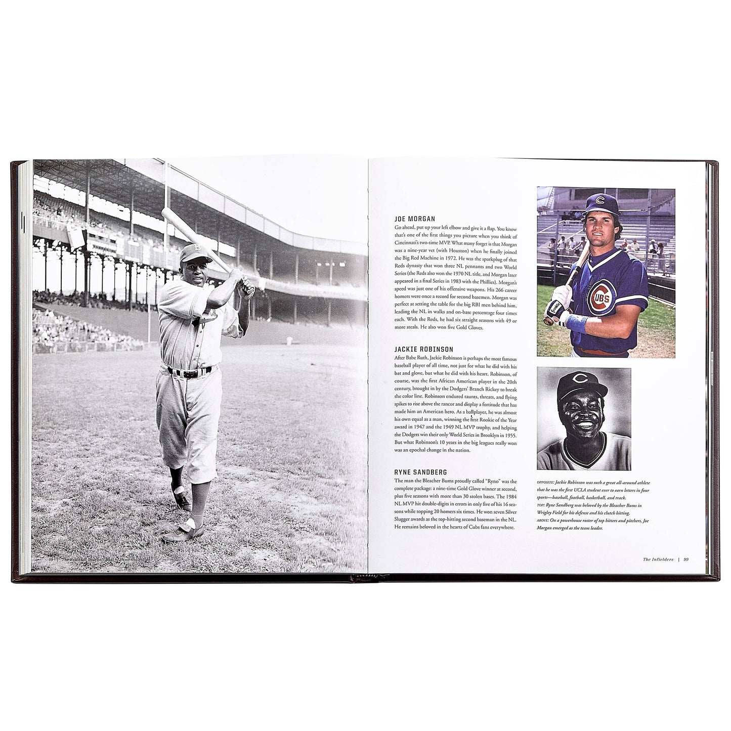 Graphic Image " The National Baseball Hall of Fame Collection" Leather Bound Book