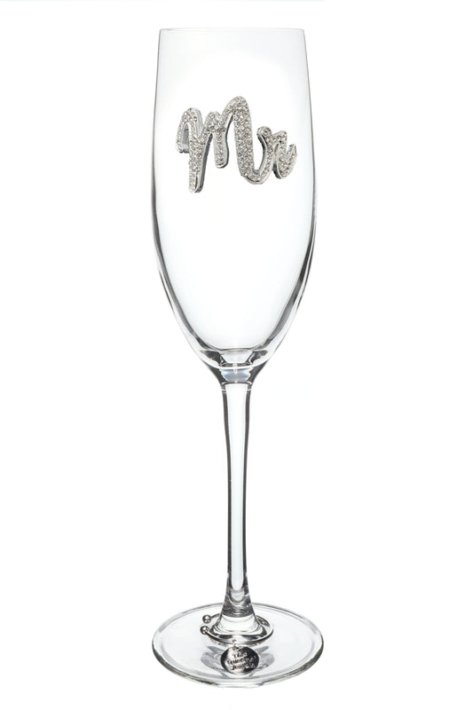 Queens' Jewels Mr Jeweled Stemmed Champagne Flute