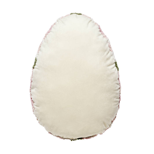Peking Handicraft Shaped Gingham Easter Egg Hook Pillow