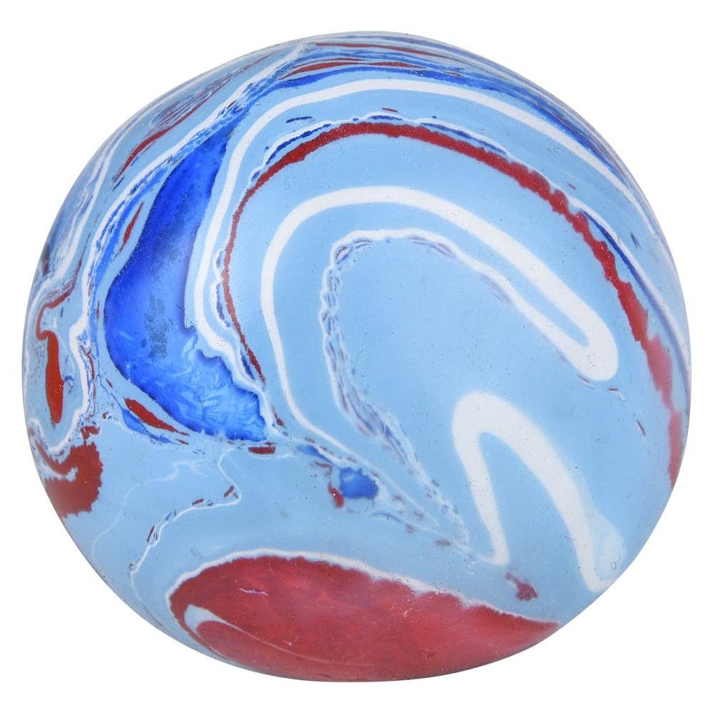 La Luna Bella 2.33" SQUISH AND STRETCH MARBLEIZED GUMMI BALL