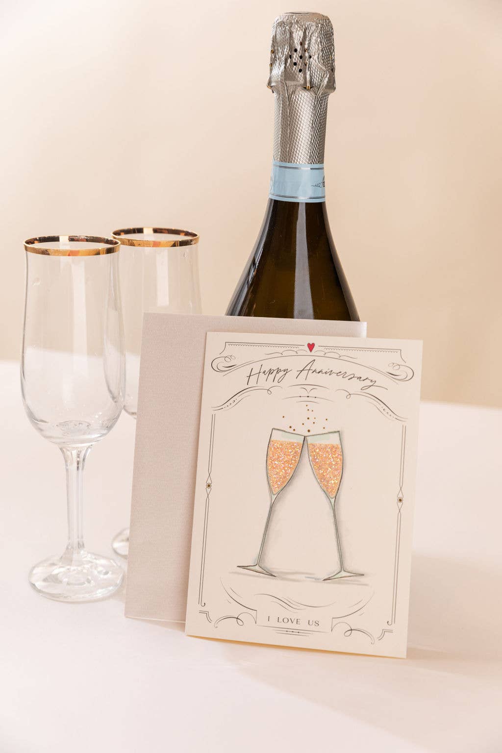 Karen Adams I Love Us Greeting Card