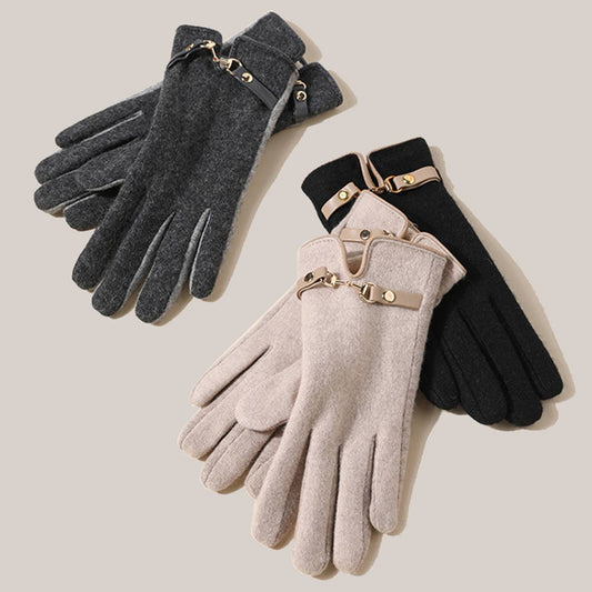 Cute Wool Touchscreen Gloves – Winter for Women_CWAG0048