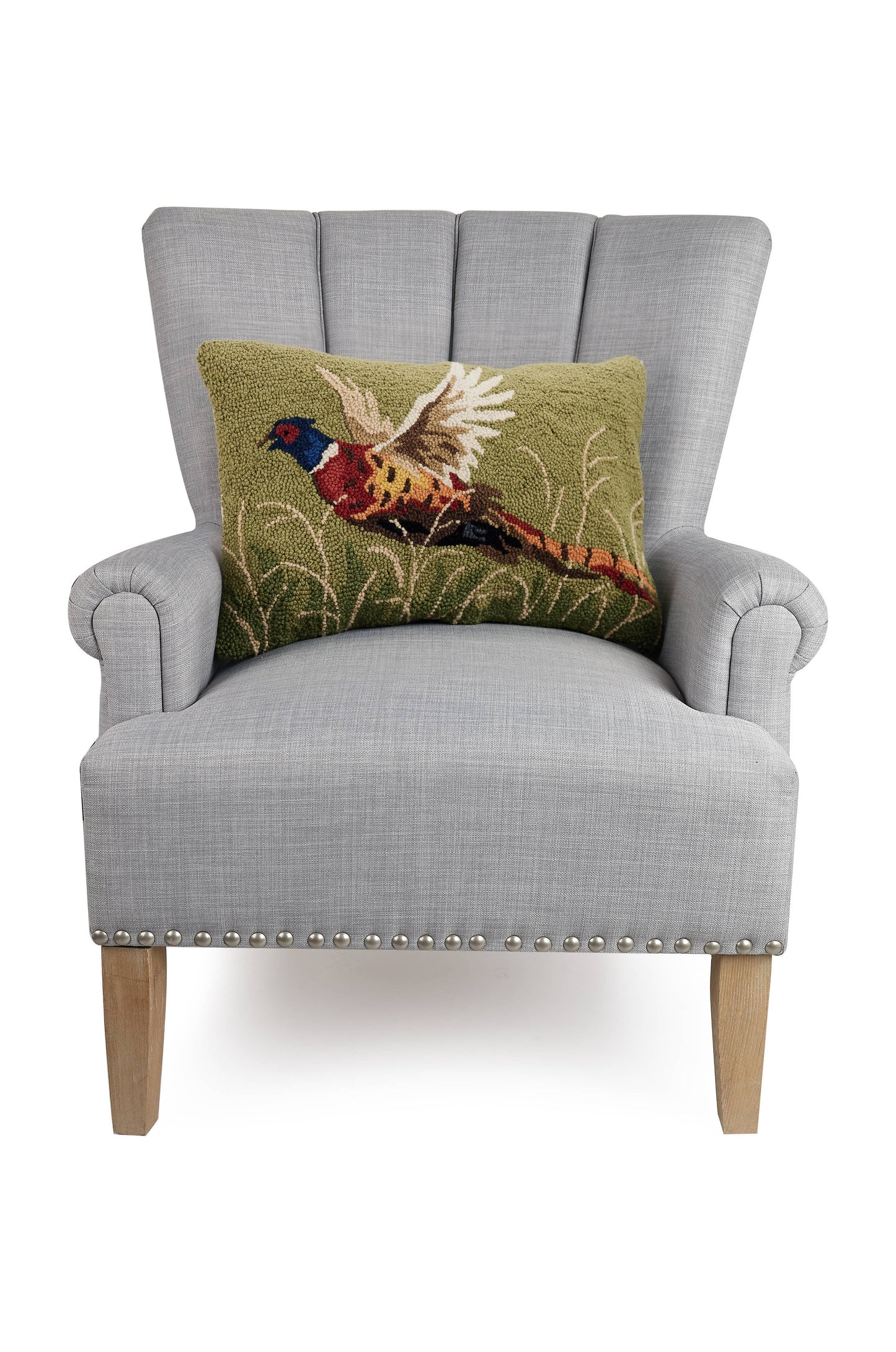 Peking Handicraft Pheasant Hook Pillow