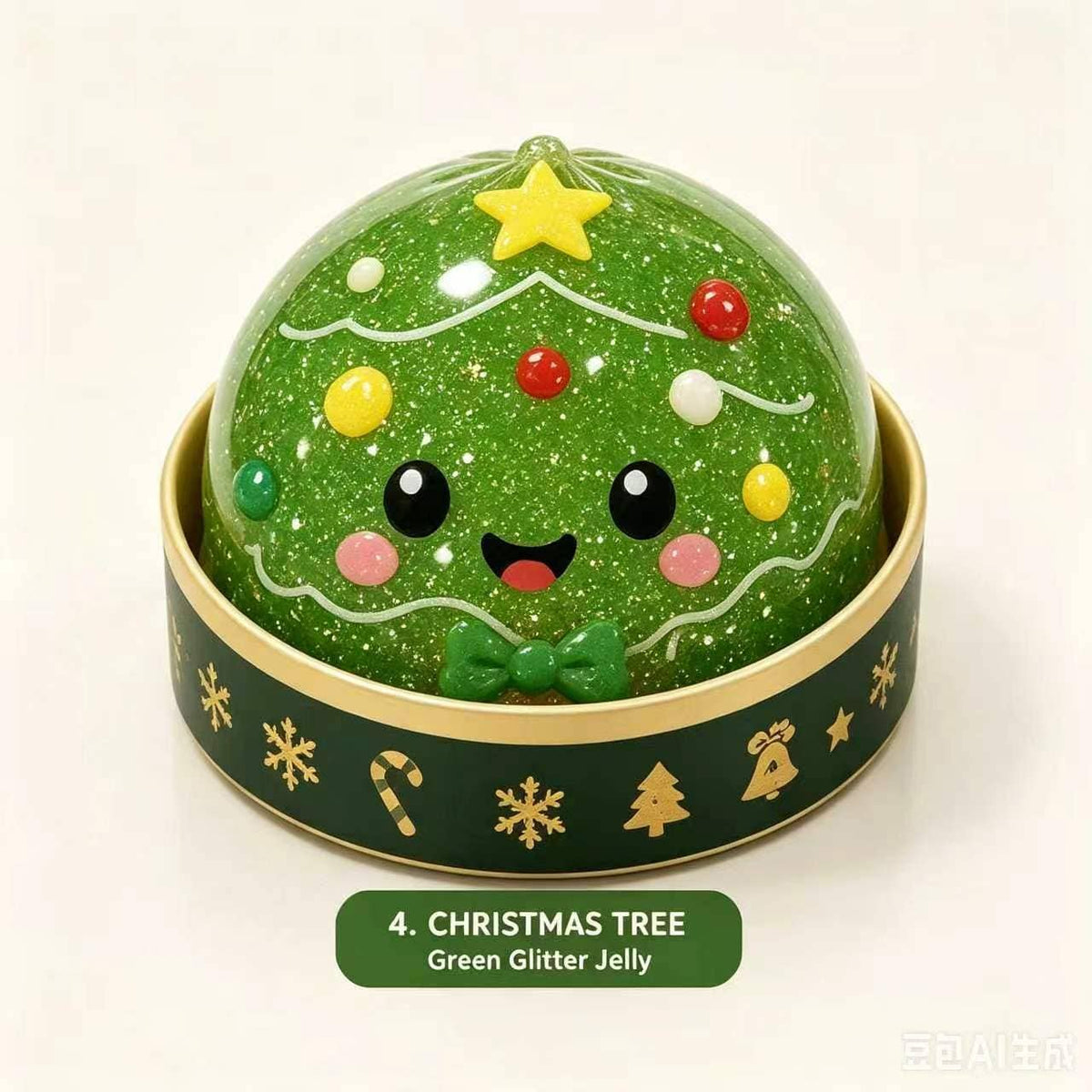 ACCITY Christmas Bao Bun Squishy Mystery Stress Relief Toy