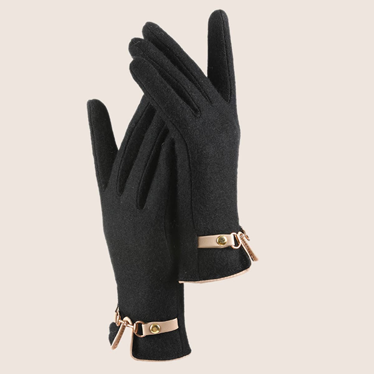 Cute Wool Touchscreen Gloves – Winter for Women_CWAG0048
