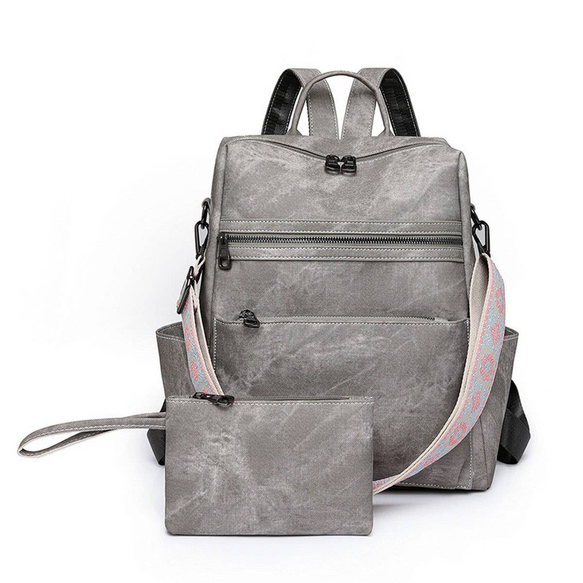 ACCITY Retro Large Capacity Casual Travel Backpack