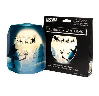 Modgy Luminary - Frosty - Snowman Christmas Holiday Luminary