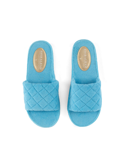 Shiraleah's SOL POOL SLIDES, TURQUOISE