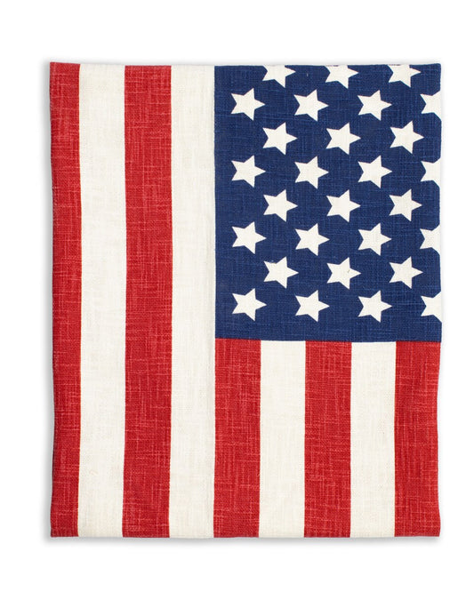 Royal Standard American Flag Luxe Throw (Red/White/Blue) 50x60