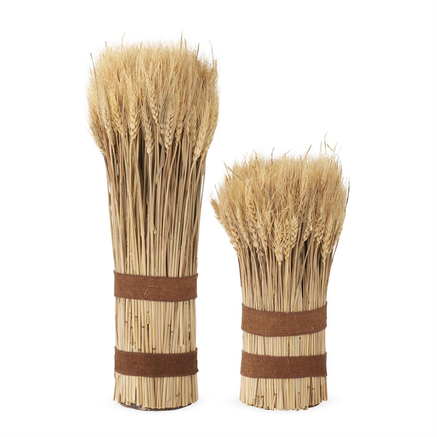 K&K Interiors Dried Wheat Bundles, Set of 2