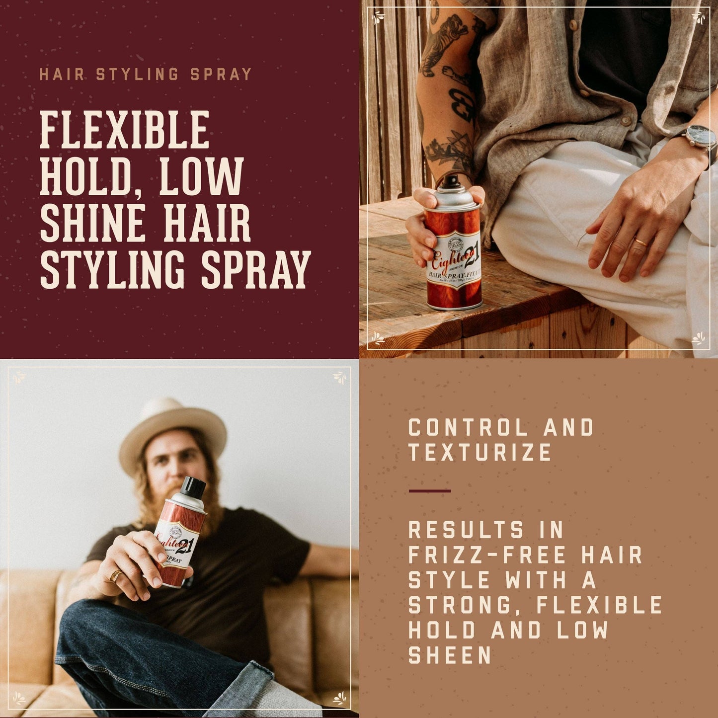 Premium Hair Spray - Sweet Tobacco