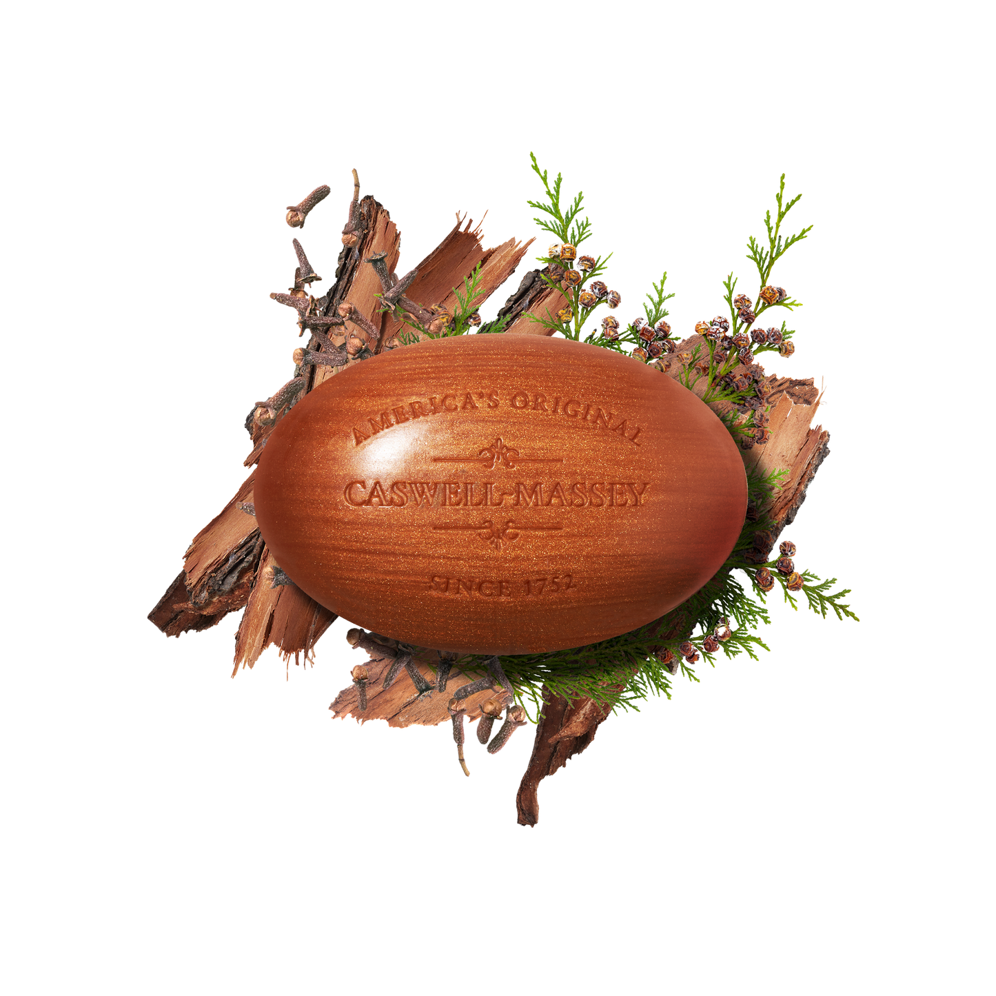 Caswell-Massey Woodgrain Sandalwood Bar Soap