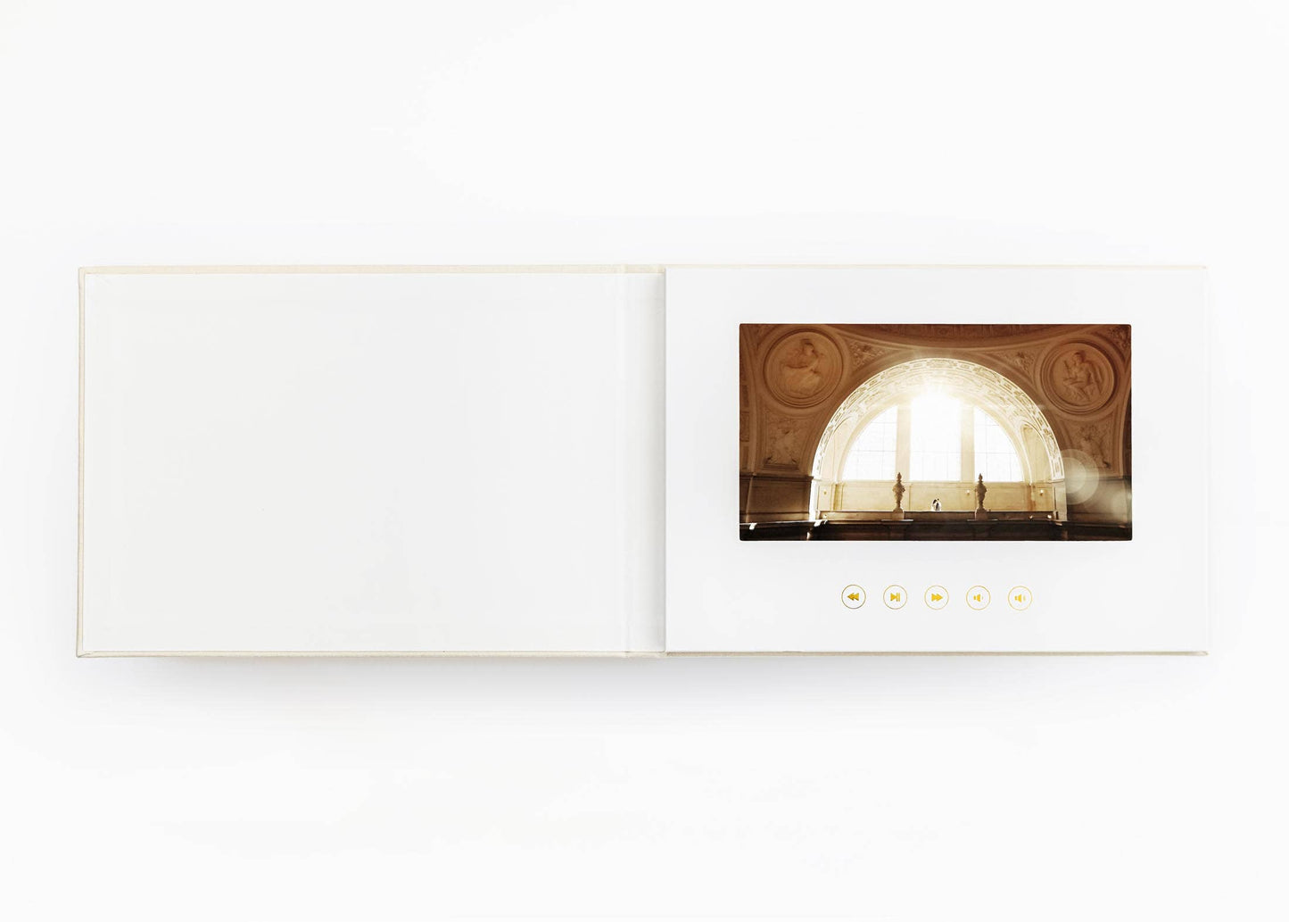 Motion Books MEMORIES Video Album |  Video Book that Play Videos