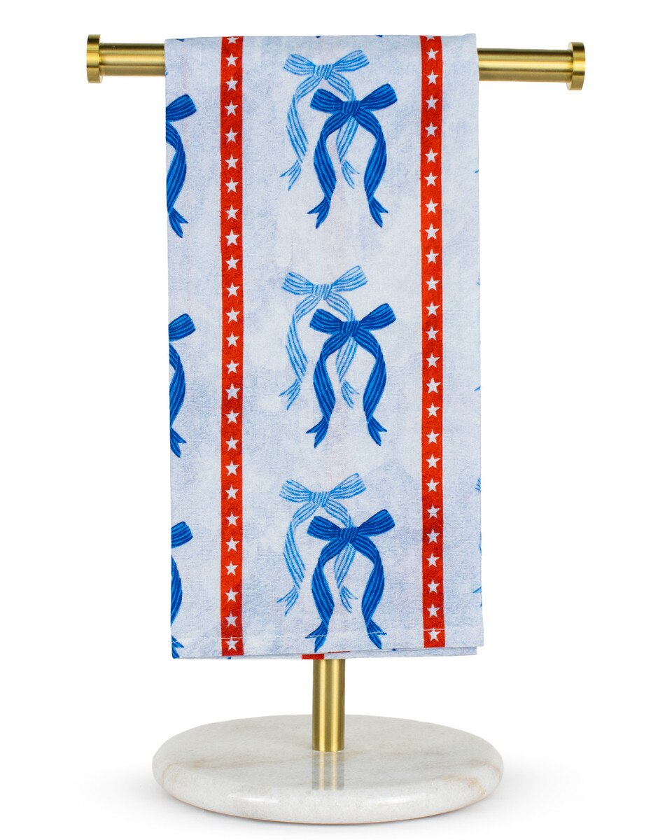 Royal Standard Liberty Bow Hand Towel (Red/White/Blue) 20x28