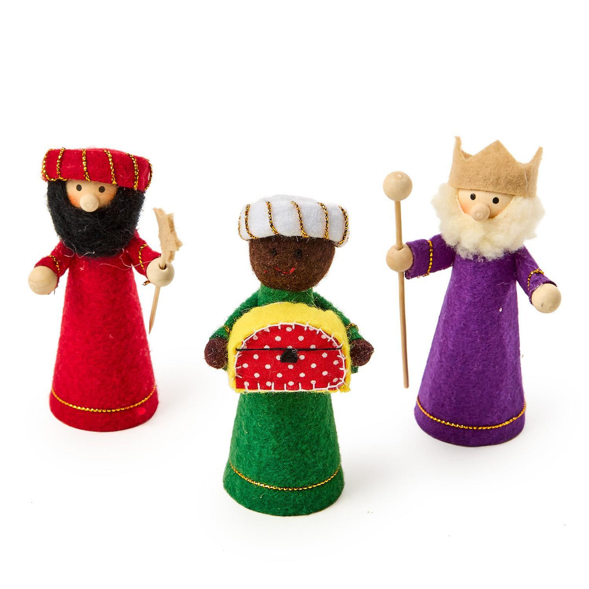 Cupcakes & Cartwheels Handcrafted Felt Nativity Set