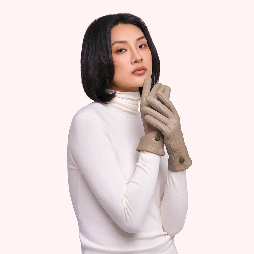 Emma Gloves in Cream by Powder Design