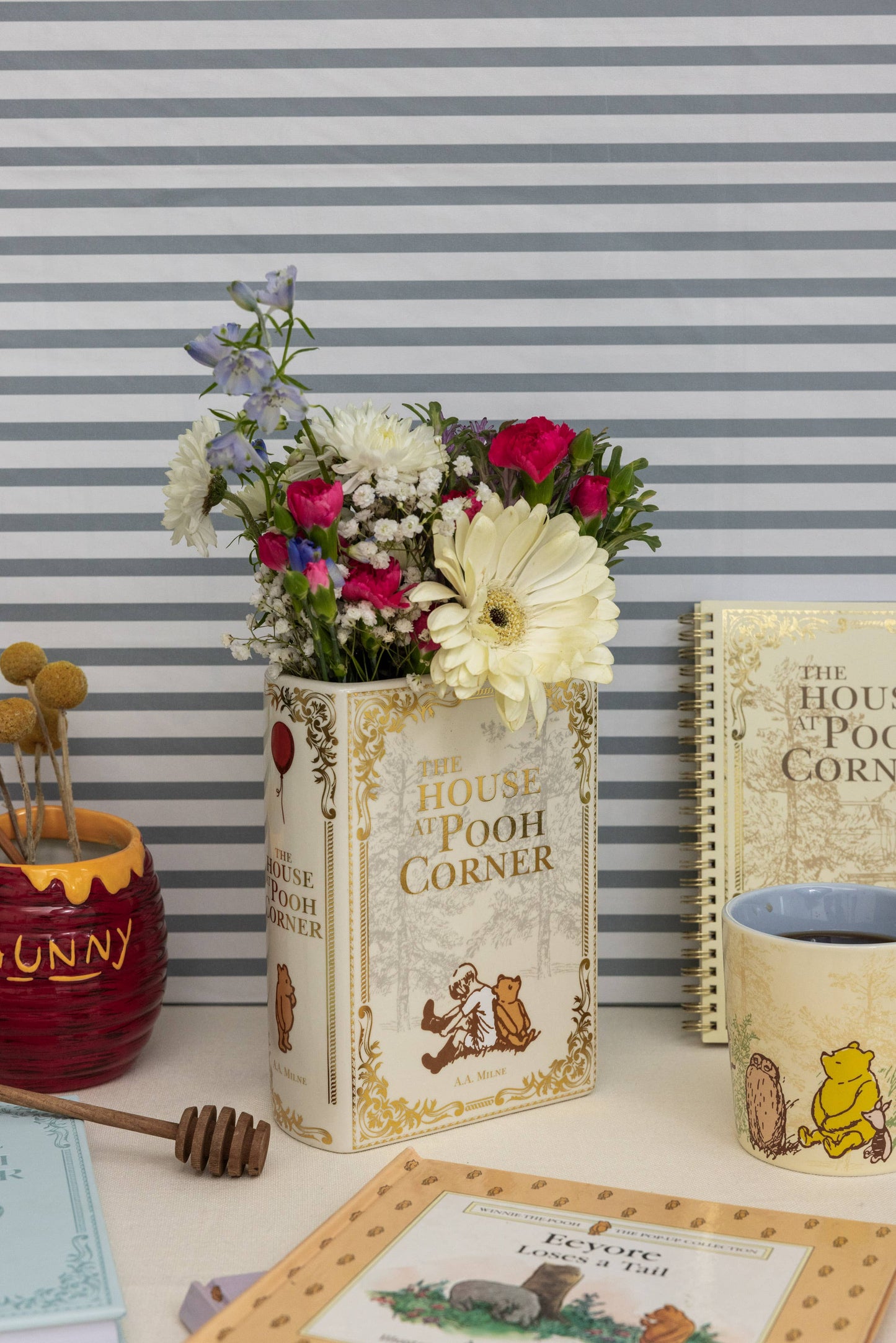 The House at Pooh Corner Large Book Vase