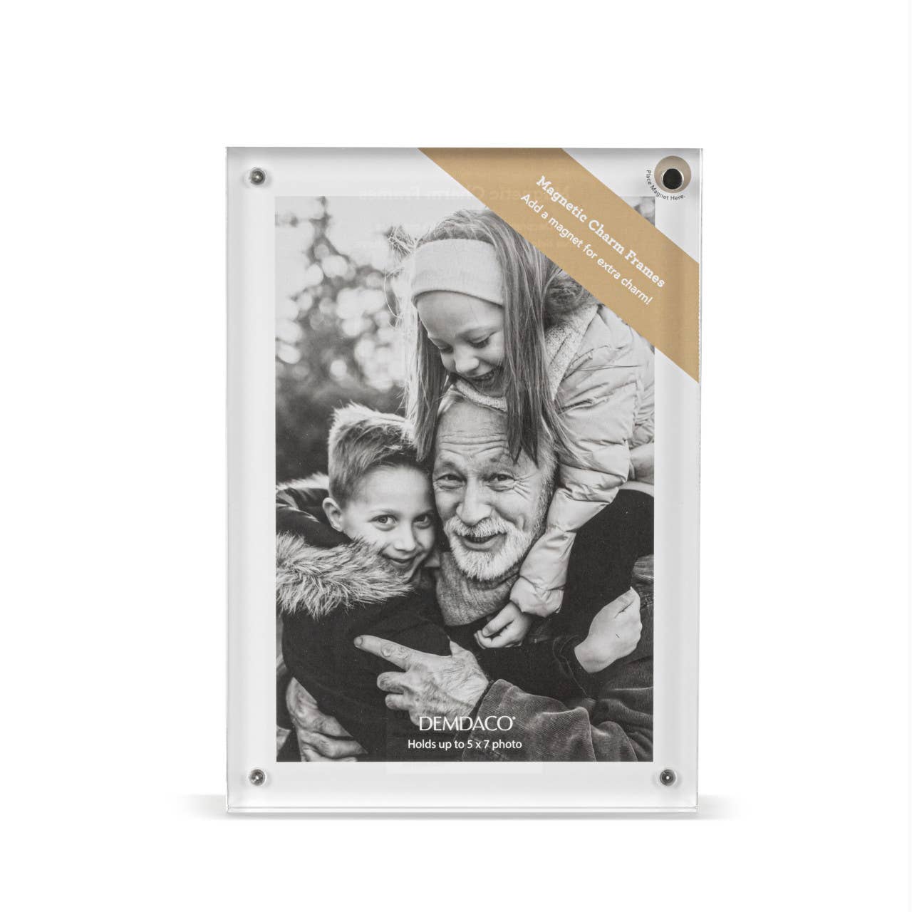 Demdaco's Acrylic Magnetic Frame - 4x6in