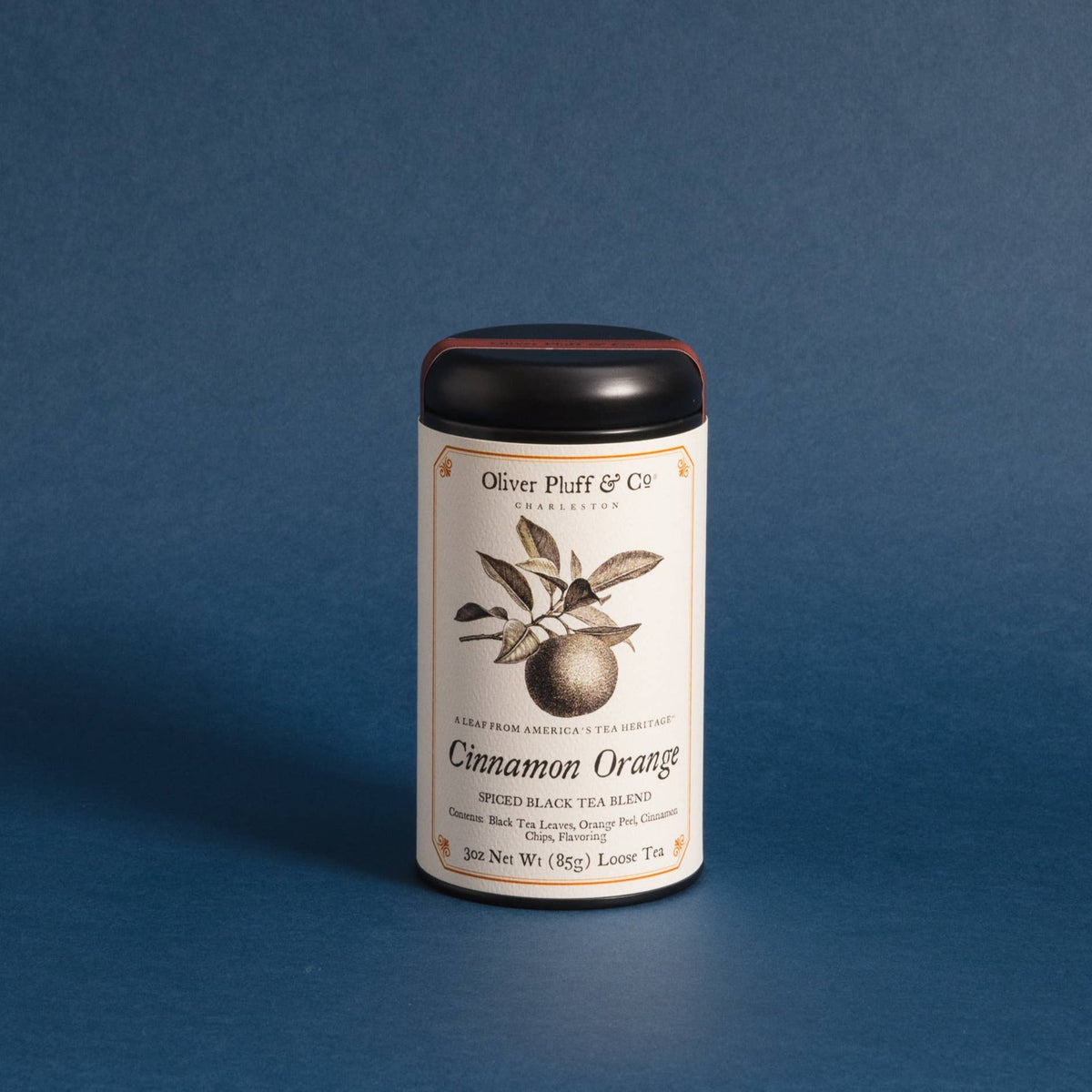 Oliver Pluff & Company Cinnamon Orange Spice - Loose Tea in Signature Tea Tin