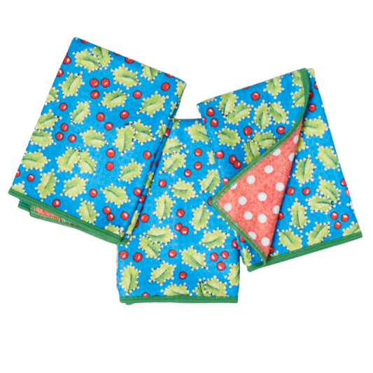 Once Again Home Mighty Mini Towel (Set of 3) Reversible - ME Holly