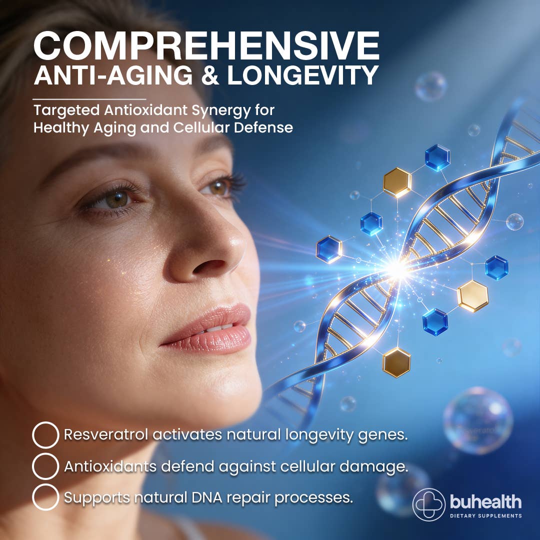 BuHealth NAD+ Boost Patch – High Potency Longevity Formula