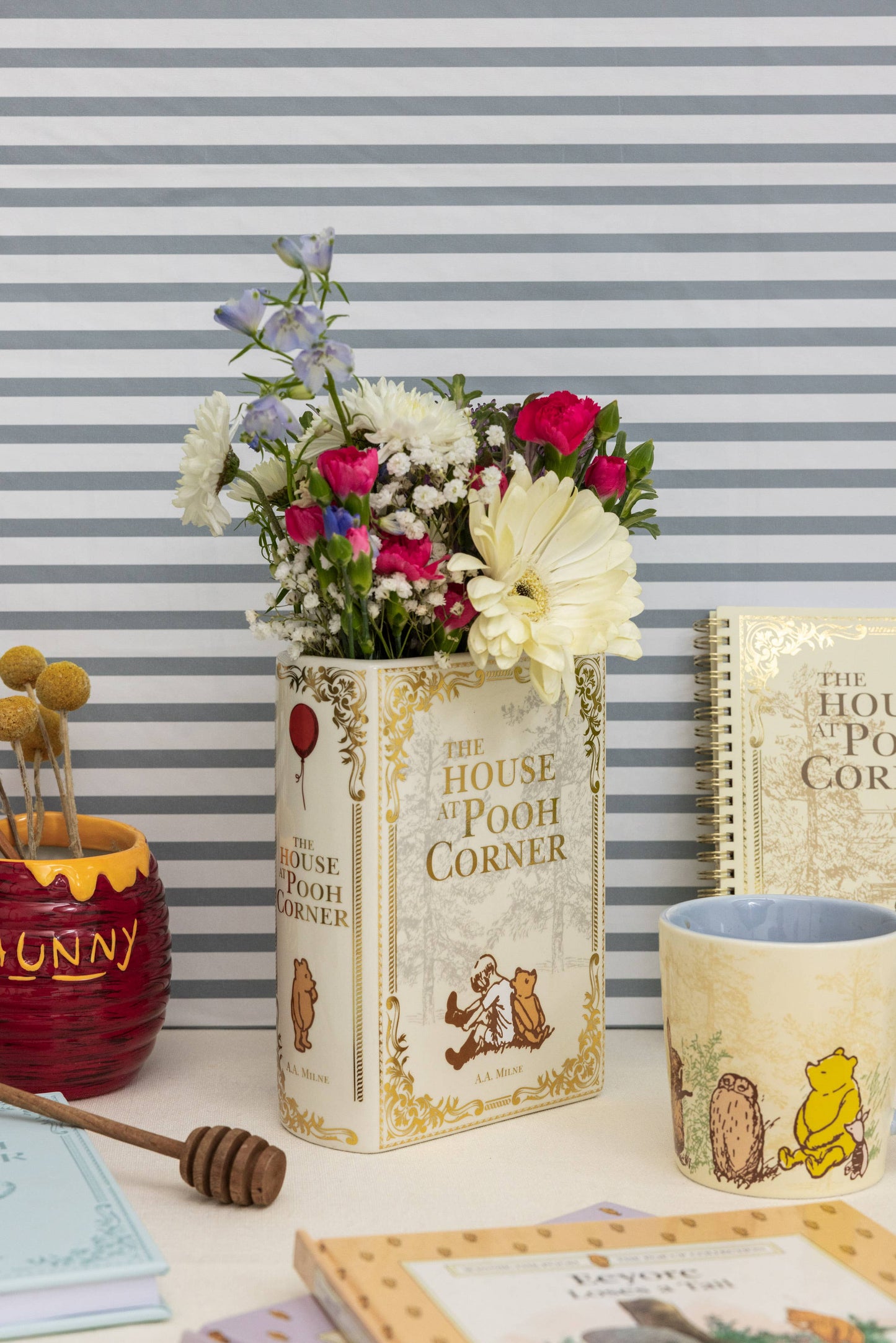 The House at Pooh Corner Large Book Vase
