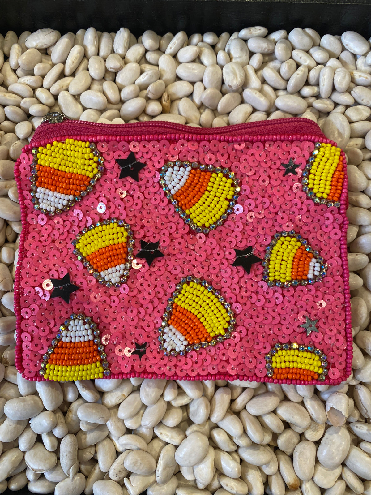 KP Candy Corn Coin Bag