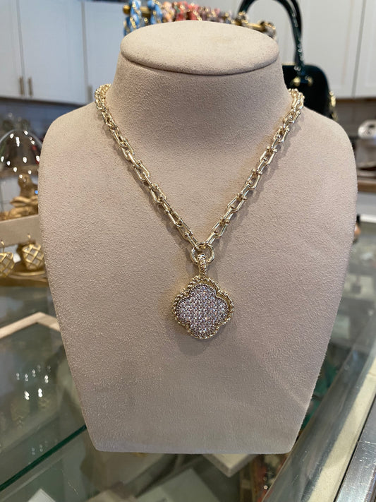 The Meridian Duo Pendant Necklace